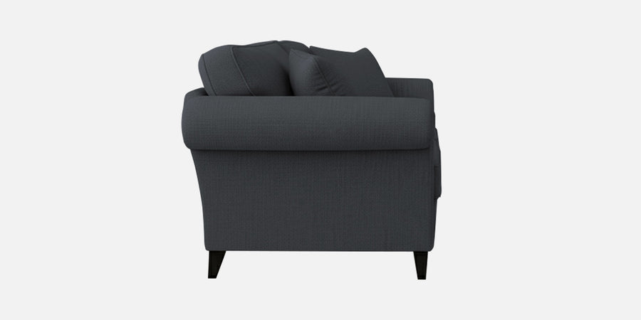Rana Fabric 2 Seater Sofa In Charcoal Grey Colour - Febonic Living