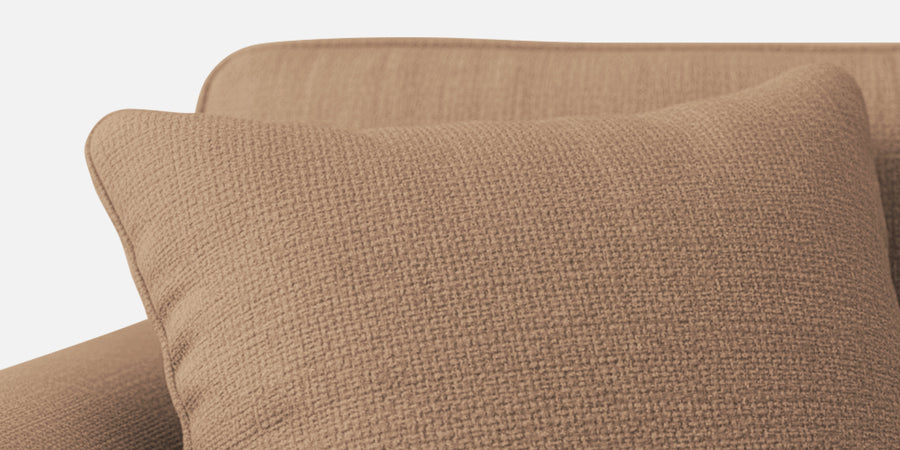 Rana Fabric 2 Seater Sofa In Cosmic Beige Colour - Febonic Living