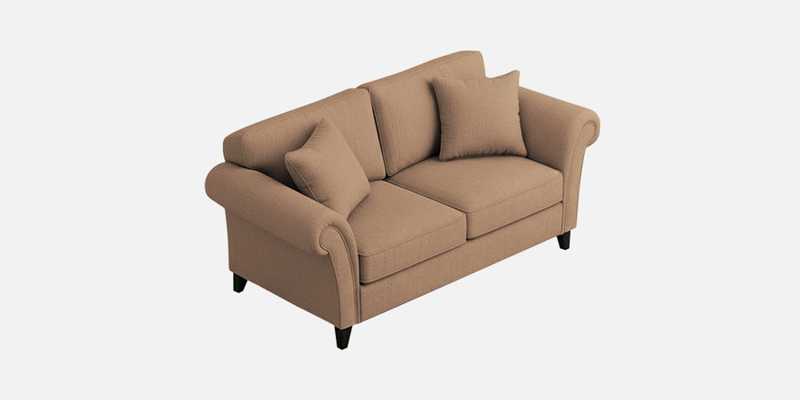 Rana Fabric 2 Seater Sofa In Cosmic Beige Colour - Febonic Living