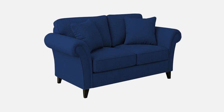 Rana Fabric 2 Seater Sofa In Royal Blue Colour - Febonic Living