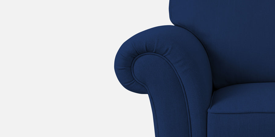 Rana Fabric 2 Seater Sofa In Royal Blue Colour - Febonic Living