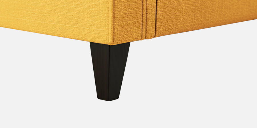 Rana Fabric 3 Seater Sofa In Bold Yellow Colour - Febonic Living