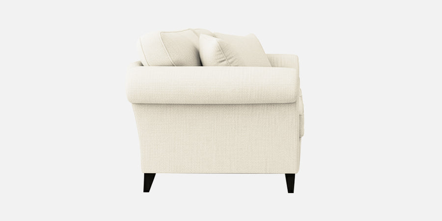 Rana Fabric 3 Seater Sofa In Ivory Cream Colour - Febonic Living