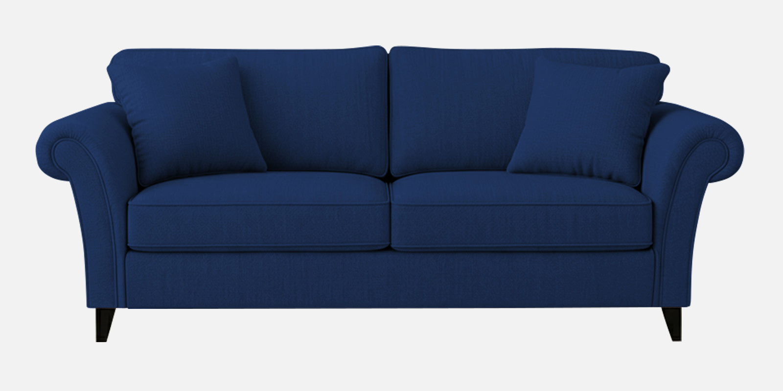 Rana Fabric 3 Seater Sofa In Royal Blue Colour