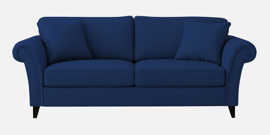 Rana Fabric 3 Seater Sofa In Royal Blue Colour - Febonic Living