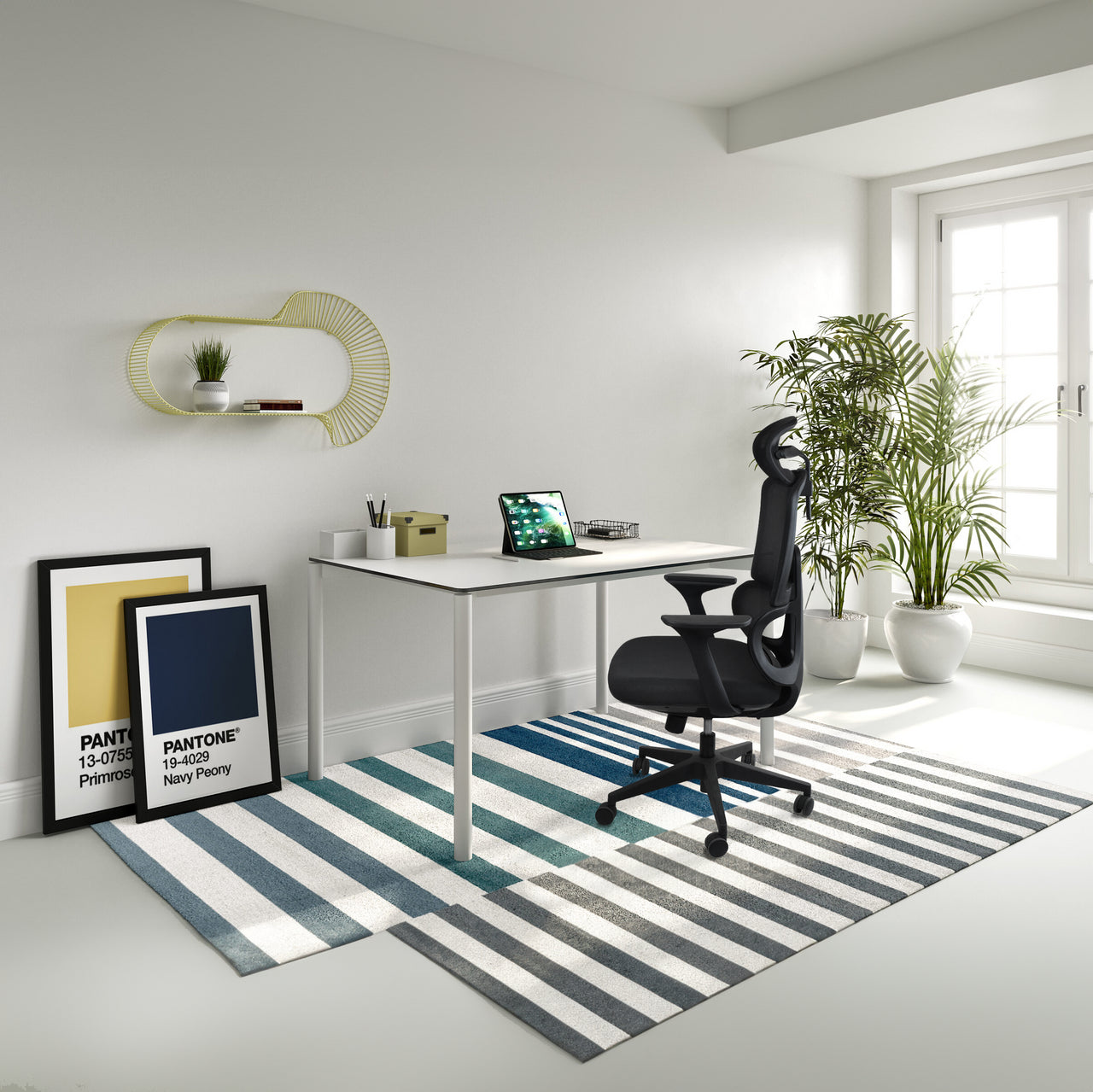 Loyar Mesh Ergo Office Chair In Baba Black