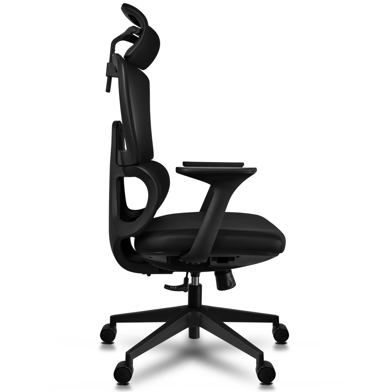 Loyar Mesh Ergonomic Office Chair In Baba Black - Febonic Living
