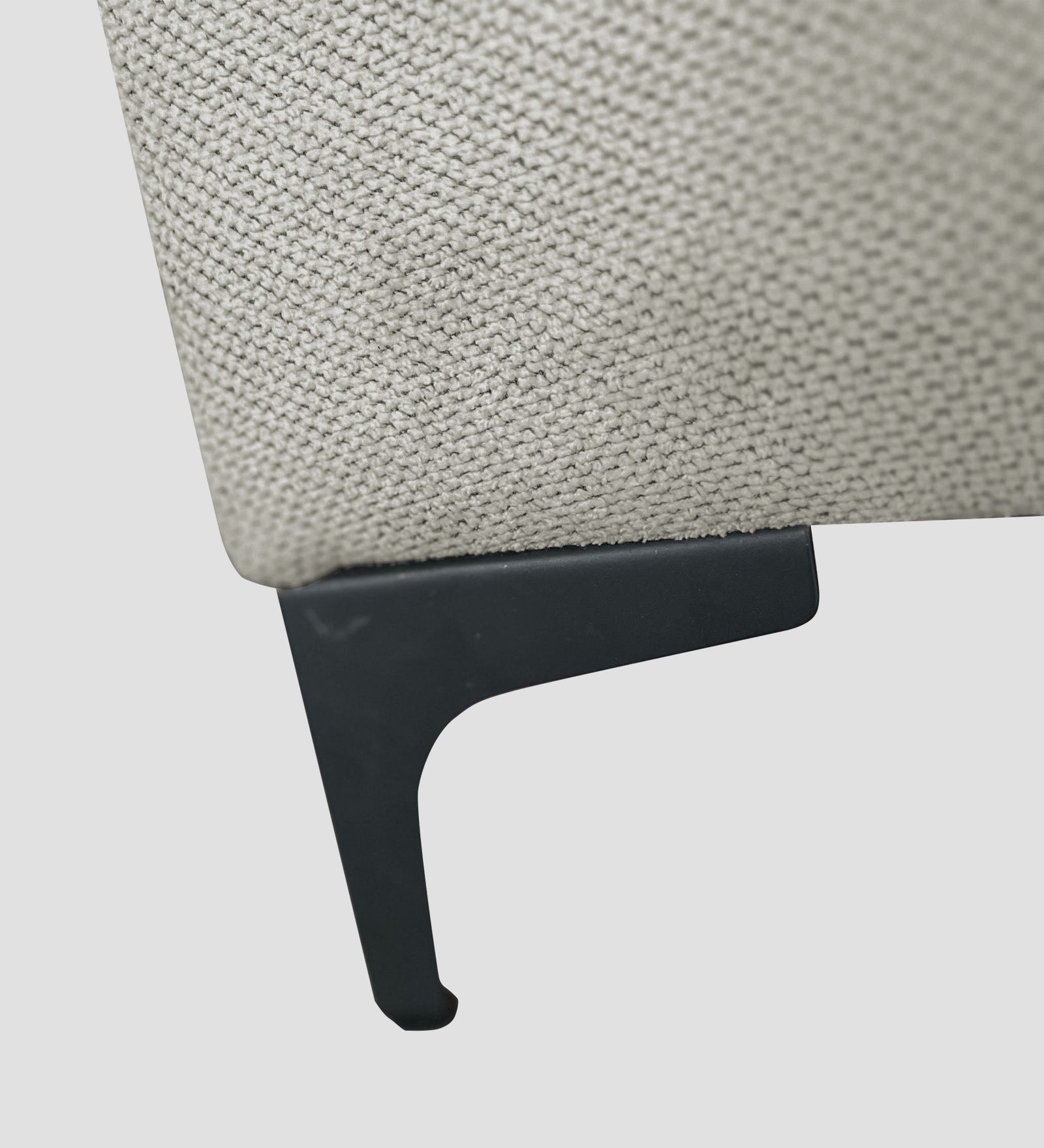 Rocar Fabric 1 Seater Sofa In Bone Beige Colour