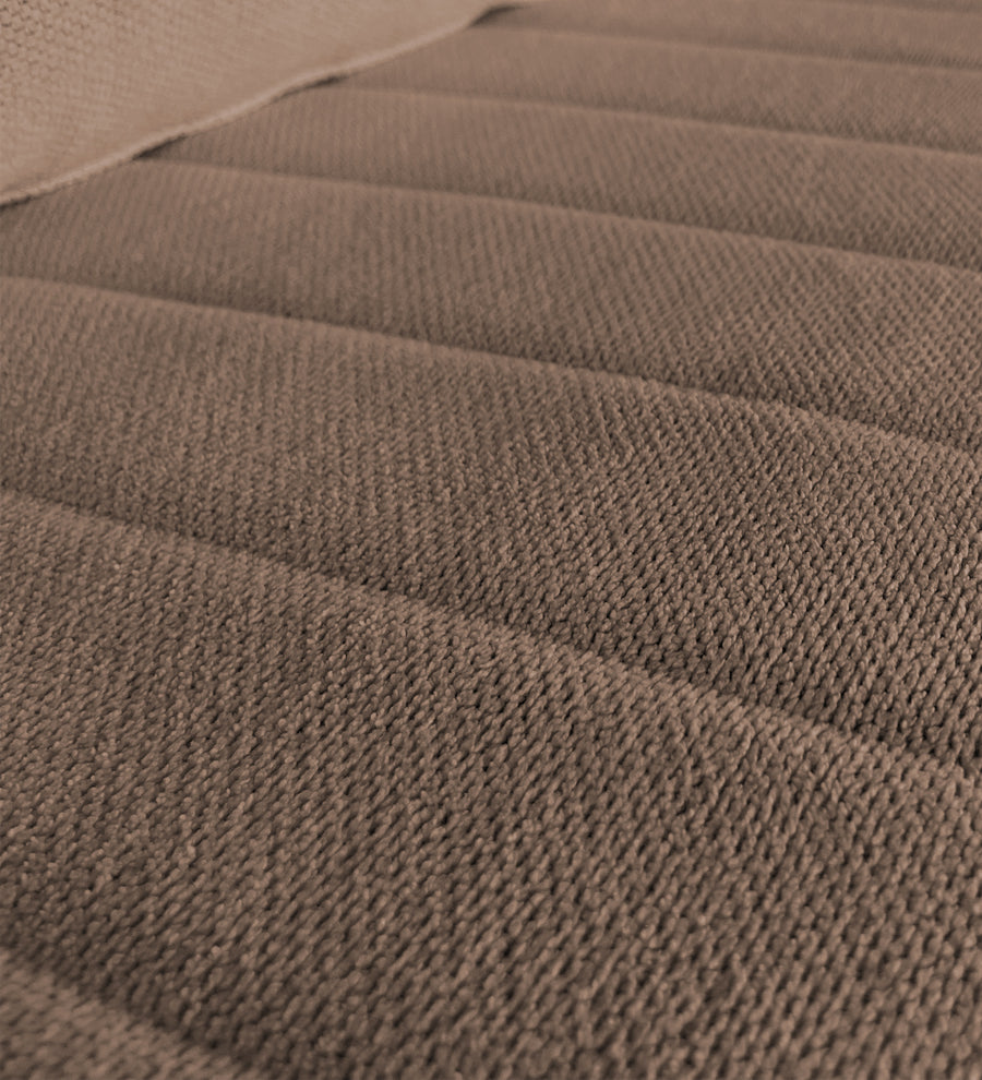 Rocar Fabric 1 Seater Sofa In Earthy Beige Colour - Febonic Living