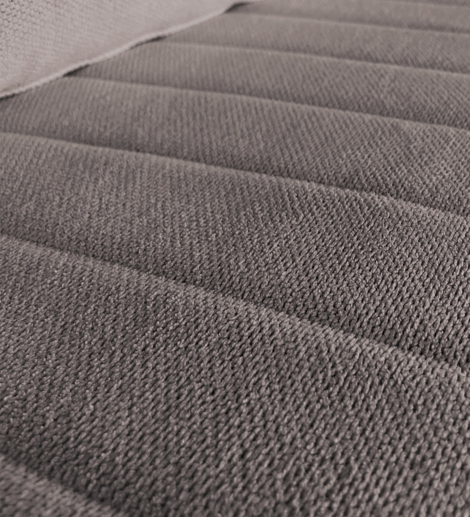 Rocar Fabric 1 Seater Sofa In Silk Grey Colour