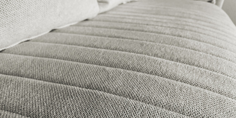 Rocar Fabric 2 Seater Sofa In Bone Beige Colour - Febonic Living