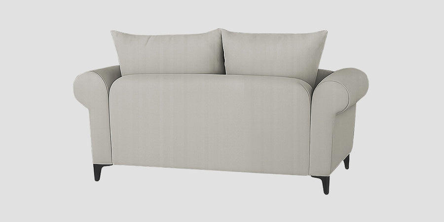 Rocar Fabric 2 Seater Sofa In Bone Beige Colour - Febonic Living