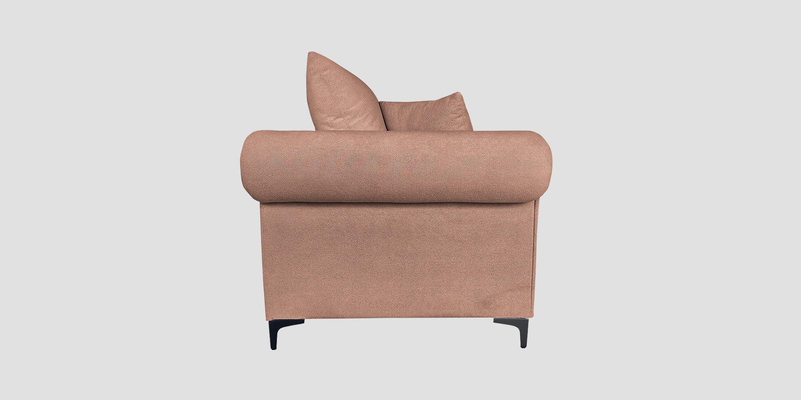 Rocar Fabric 2 Seater Sofa In Maple Pink Colour