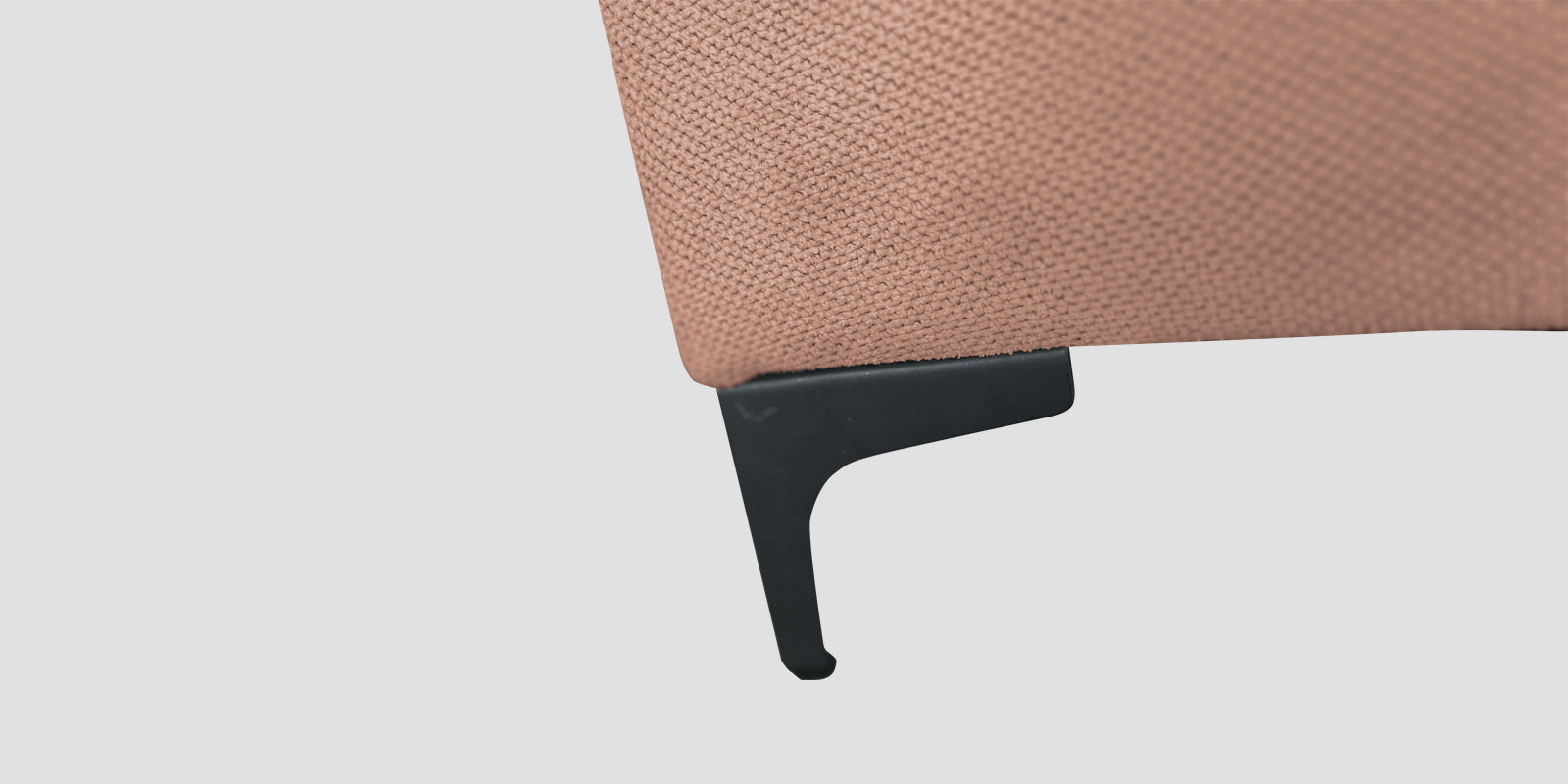 Rocar Fabric 2 Seater Sofa In Maple Pink Colour