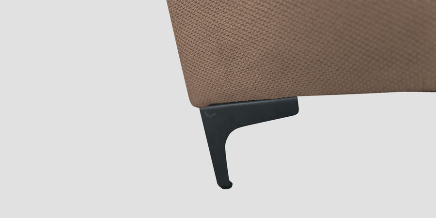 Rocar Fabric 3 Seater Sofa In Earthy Beige Colour - Febonic Living