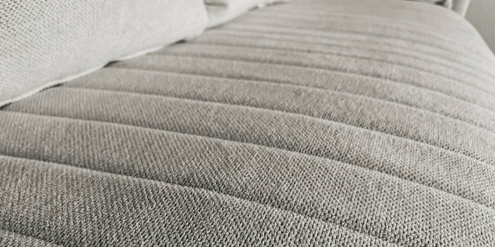 Rocar Fabric 4 Seater Sofa In Bone Beige Colour