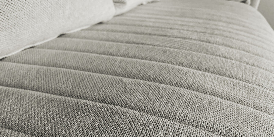 Rocar Fabric 4 Seater Sofa In Bone Beige Colour - Febonic Living