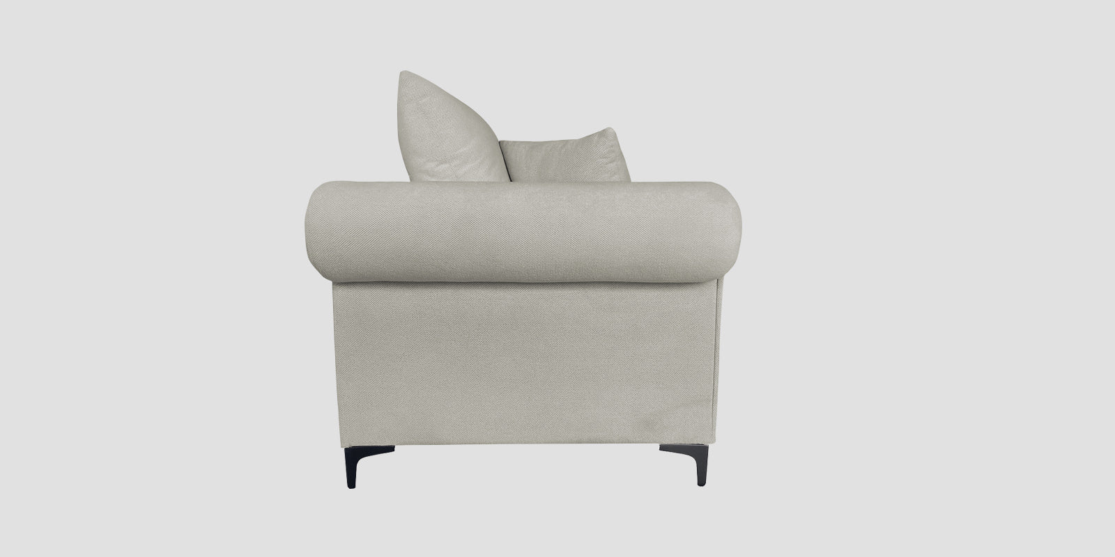 Rocar Fabric 4 Seater Sofa In Bone Beige Colour