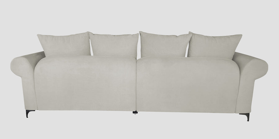 Rocar Fabric 4 Seater Sofa In Bone Beige Colour - Febonic Living