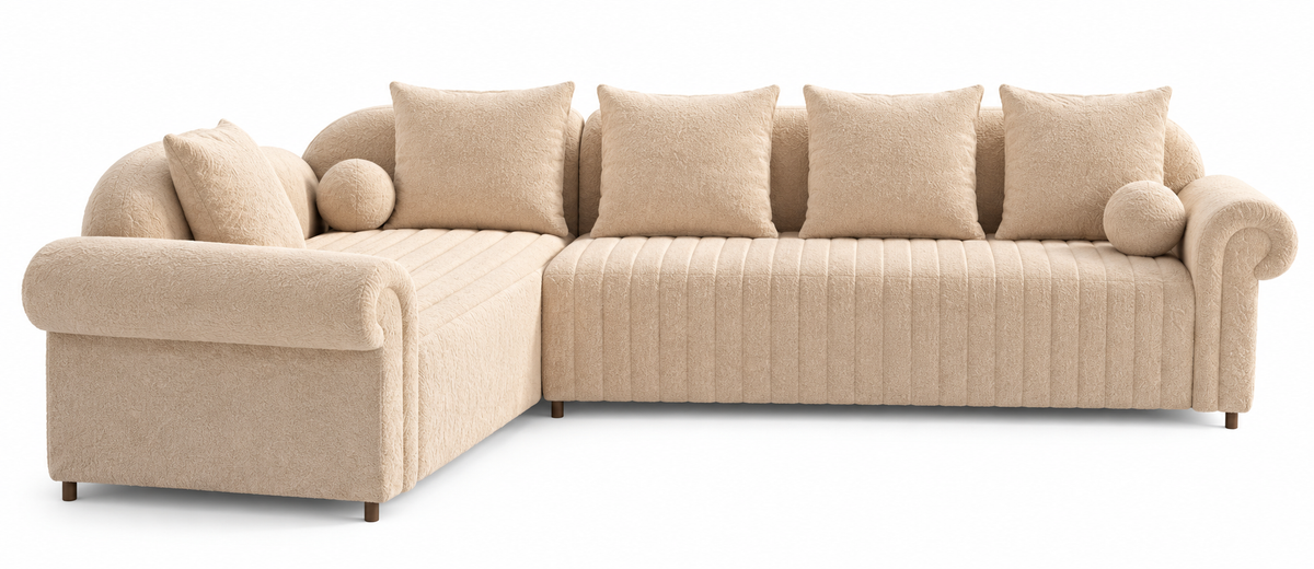 Rocar Signature Corner Sofa - Butter Beige