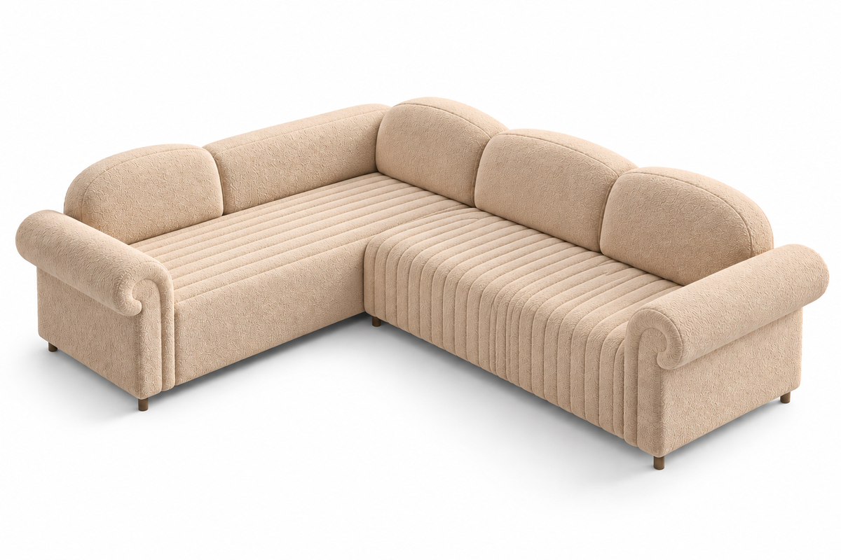 Rocar Signature Corner Sofa - Butter Beige