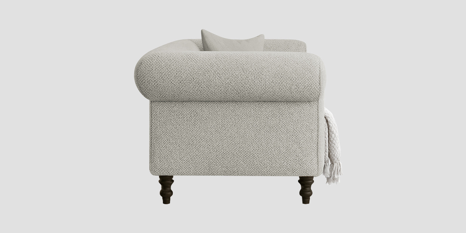 Sahara Fabric 2 Seater Sofa In Bone Beige Colour