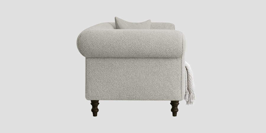 Sahara Fabric 2 Seater Sofa In Bone Beige Colour - Febonic Living