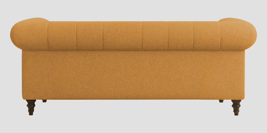 Sahara Fabric 2 Seater Sofa In Lime Yellow Colour - Febonic Living