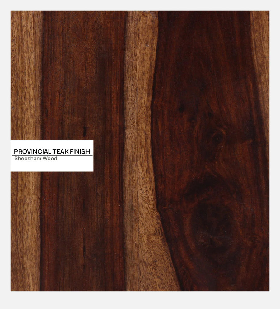 Braga Sheesham Wood Writing Table With Scratch Resistant In Provincial Teak Finish - Febonic Living