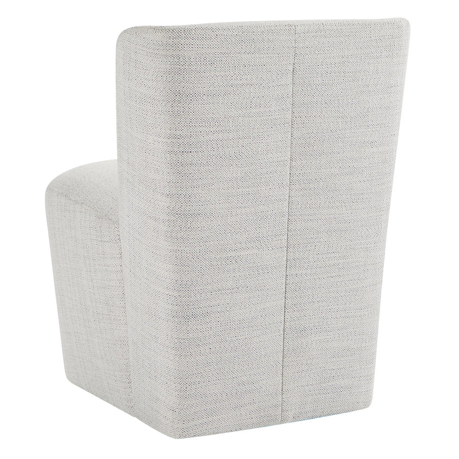 Slava Fabric Dining Chair In Lit Grey Colour Set Of 2 - Febonic Living