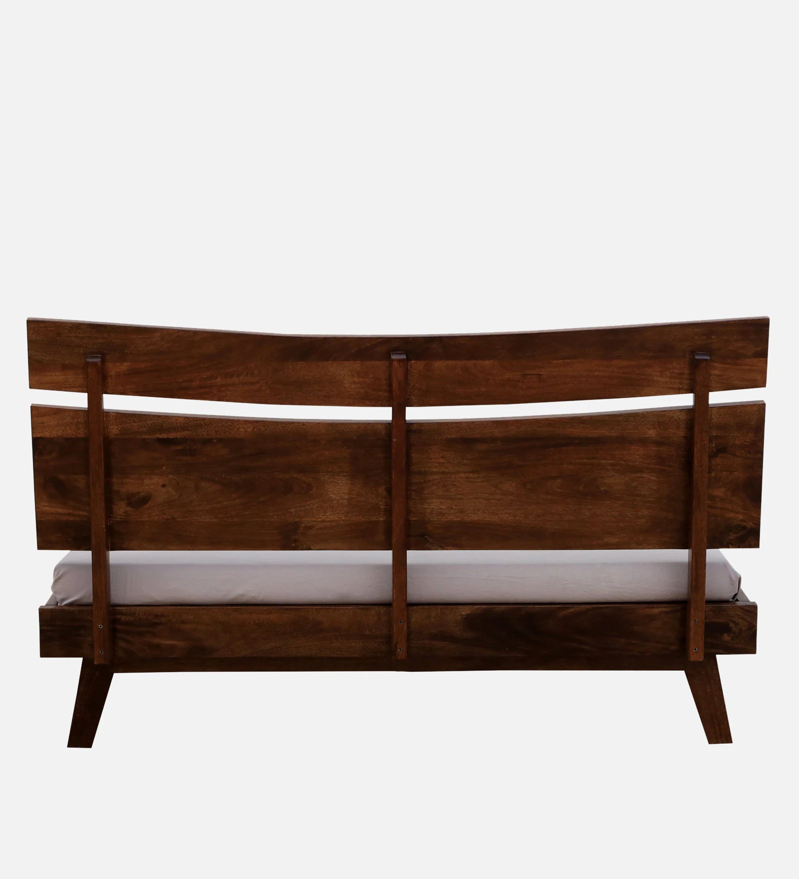 Manas Solid Wood Queen Size Bed In Tubbaq Finish - Febonic Living
