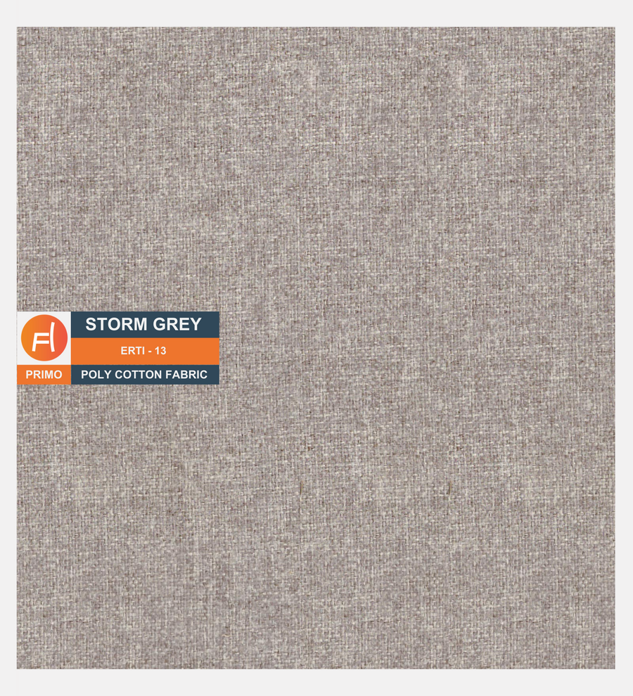 Andres Fabric 1 Seater Sofa In Storm Grey Colour - Febonic Living