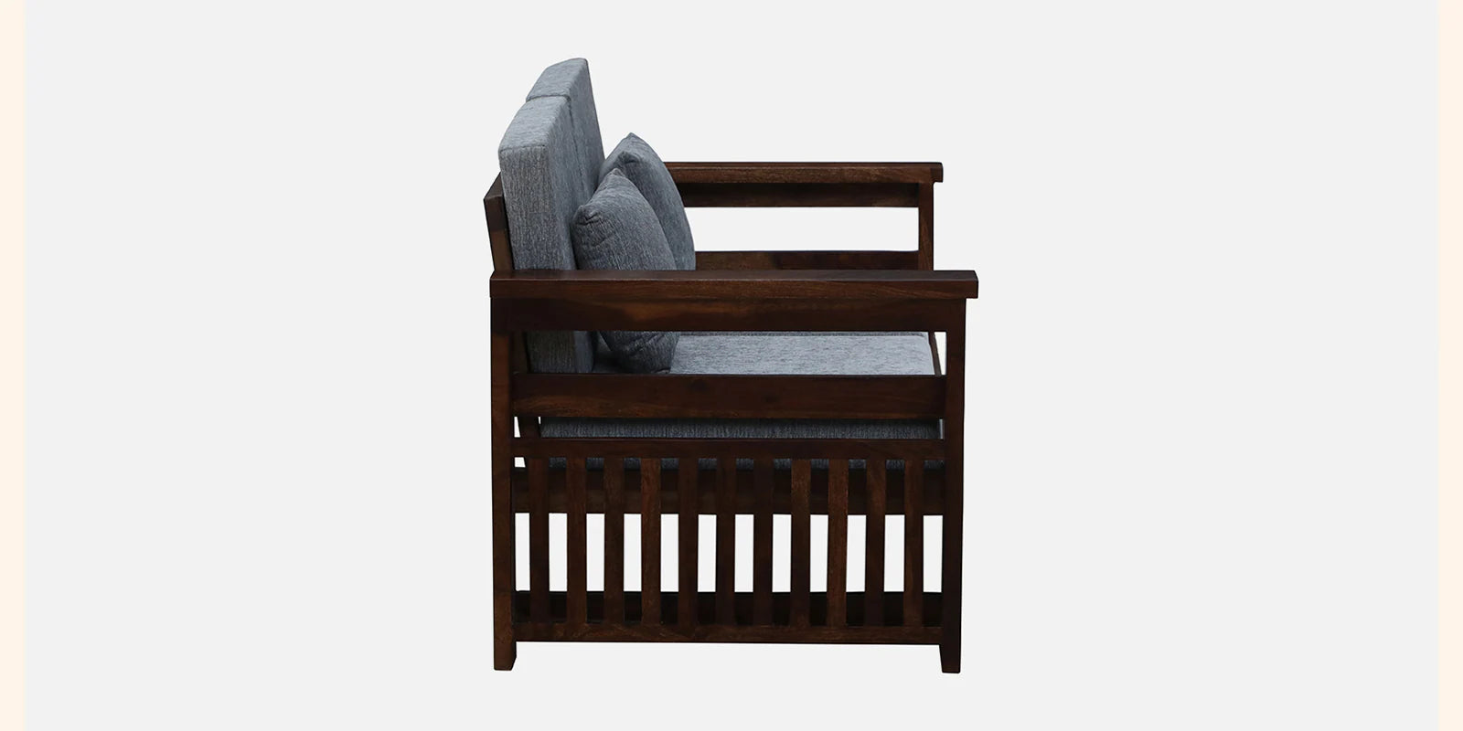 Belmani Sheesham Wood 2 Seater Sofa In Provincial Teak Finish - Febonic Living