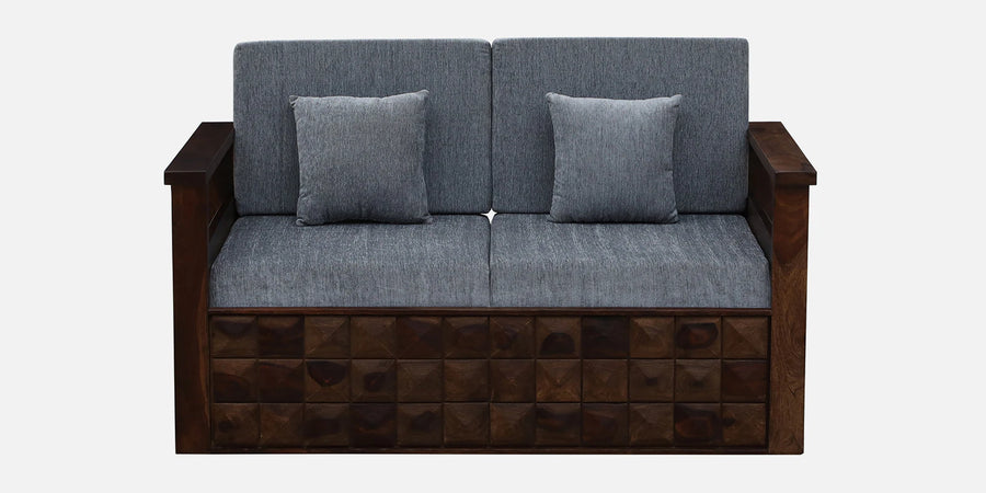 Belmani Sheesham Wood 2 Seater Sofa In Provincial Teak Finish - Febonic Living