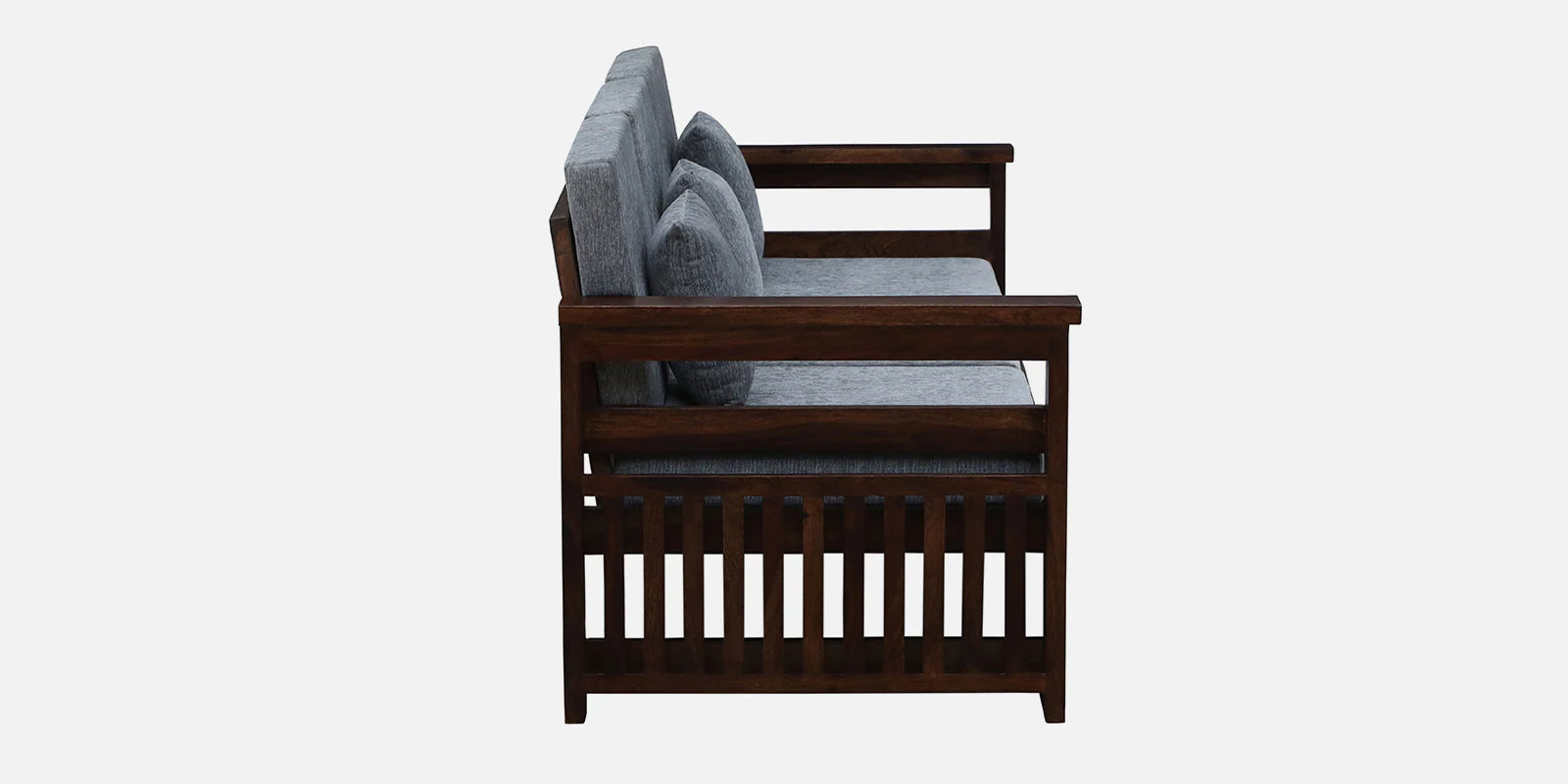 Belmani Sheesham Wood 3 Seater Sofa In Provincial Teak Finish - Febonic Living