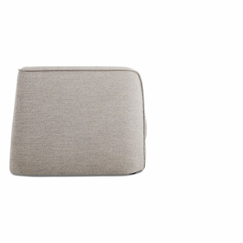 Hoppy Fabric 3 Seater Convertible Sofa Cum Bed In Ash Grey Colour