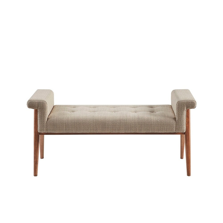 Lisbon Fabric 2 Seater Recamier In Grey Colour - Febonic Living
