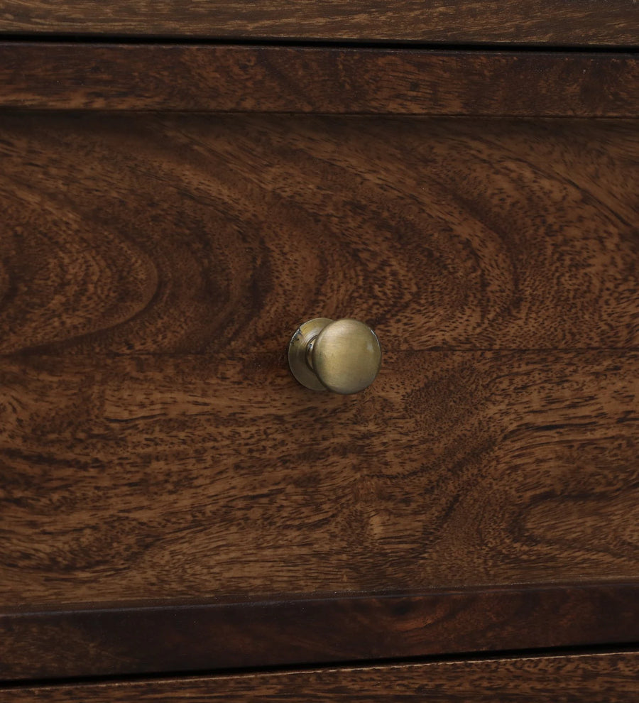 Malmo Sheesham Wood Dresser In Provincial Teak Finish - Febonic Living