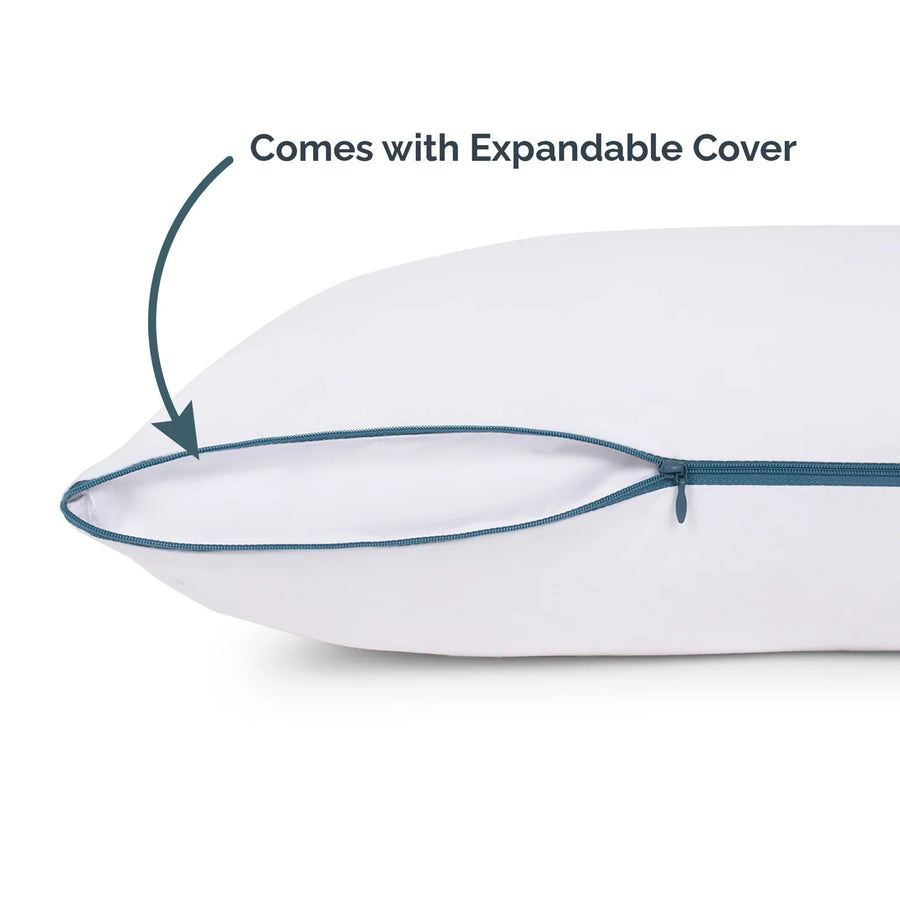 Korn 24X16 Fiber Pillows In Pack Of 2 - Febonic Living