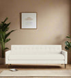 Timon Fabric 3 Seater Sofa in Ivory Cream Colour