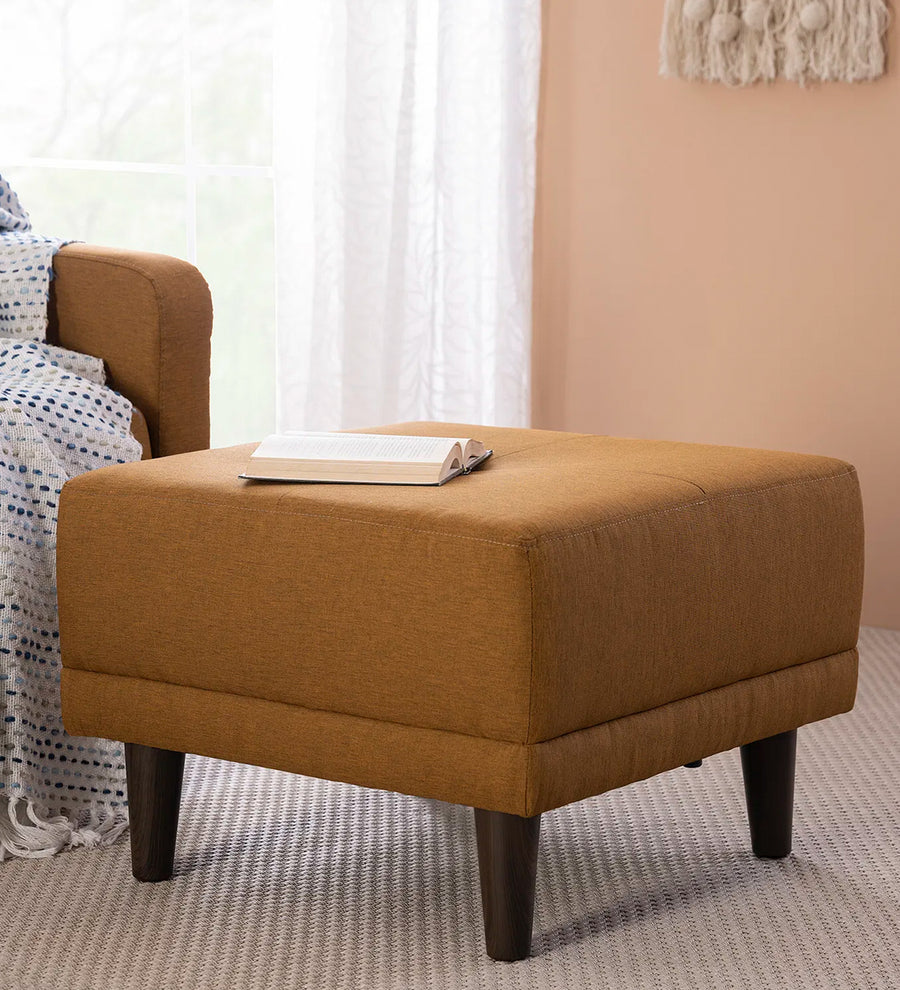 Noha  Stool Fabric - Orange by Febonic Living