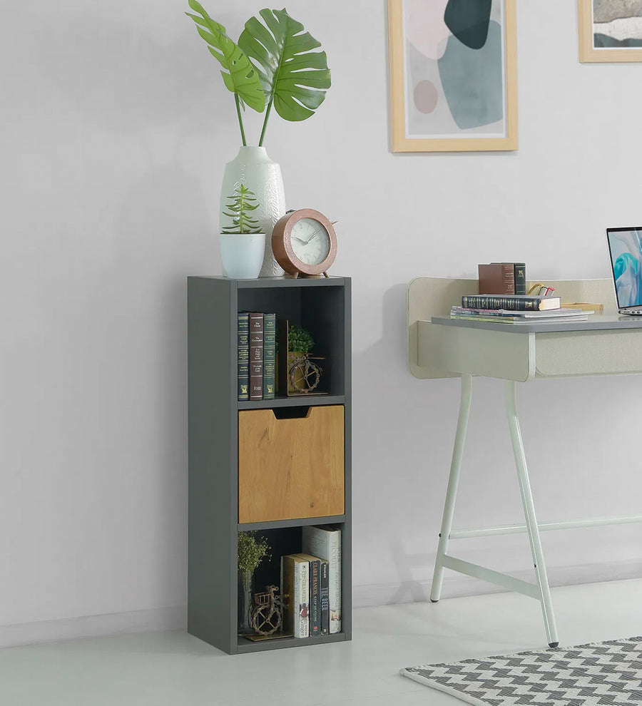 Meira End Table in Dark Finish - Febonic Living