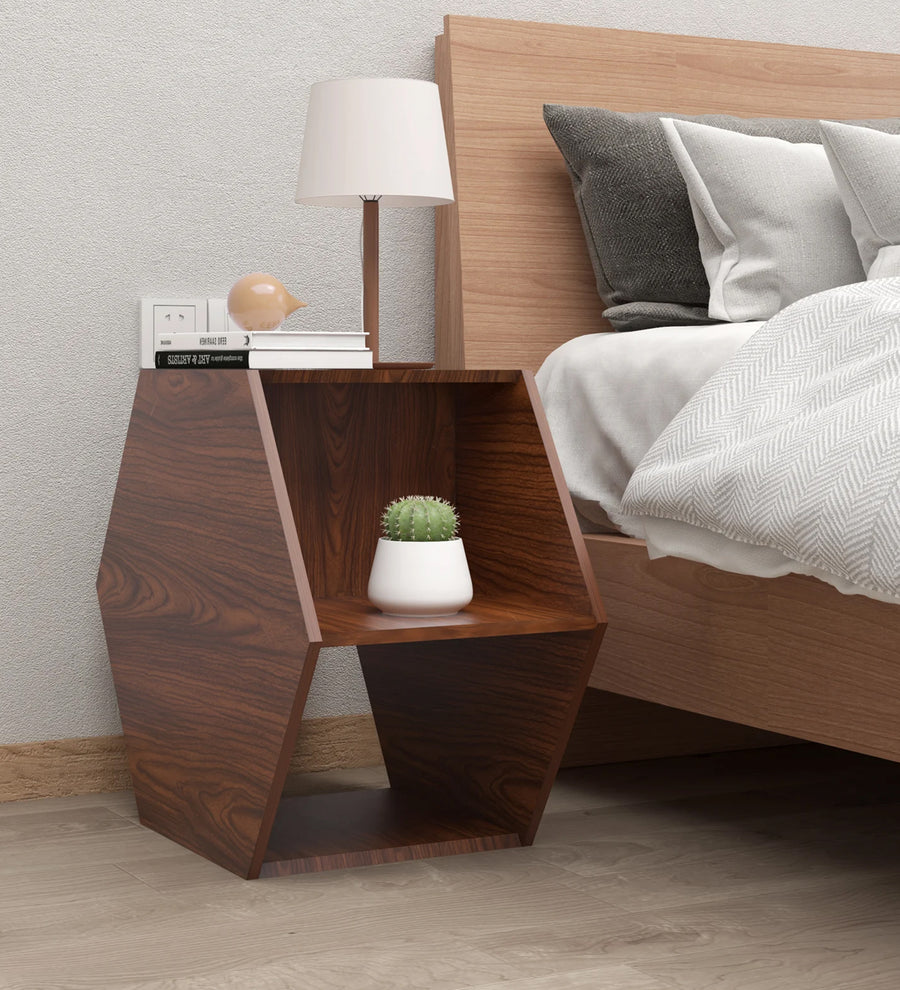 Kitale Coffee Table In Oral Walnut Finish - Febonic Living