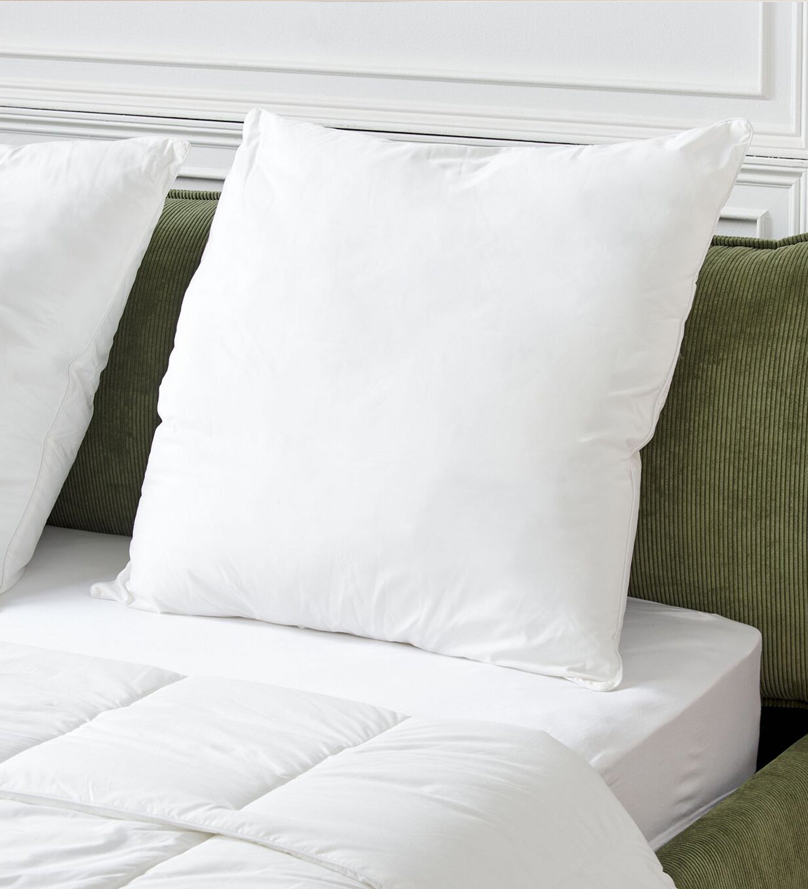Tanmay (80x80cm) Fiber Pillows (Pack of 2)