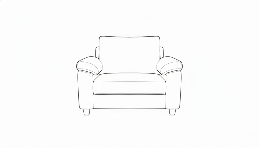 Vegas Fabric 1 Seater Sofa In Charcoal Grey Colour - Febonic Living