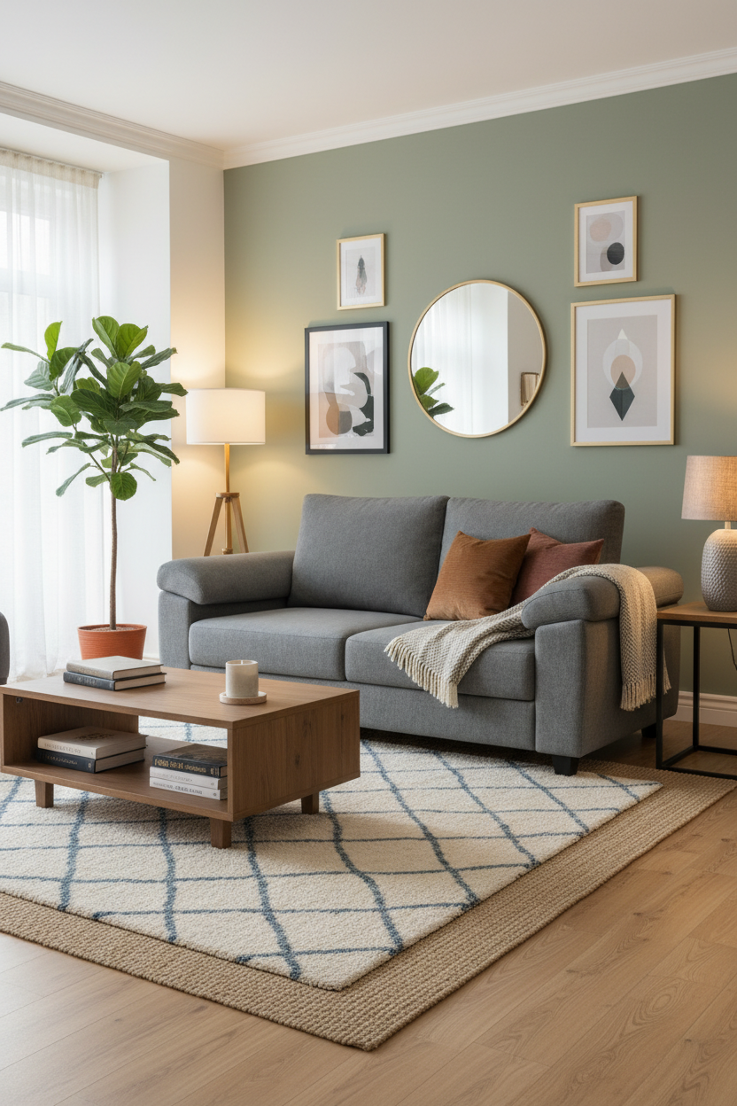 Vegas Fabric 3 Seater Sofa In Charcoal Grey Colour