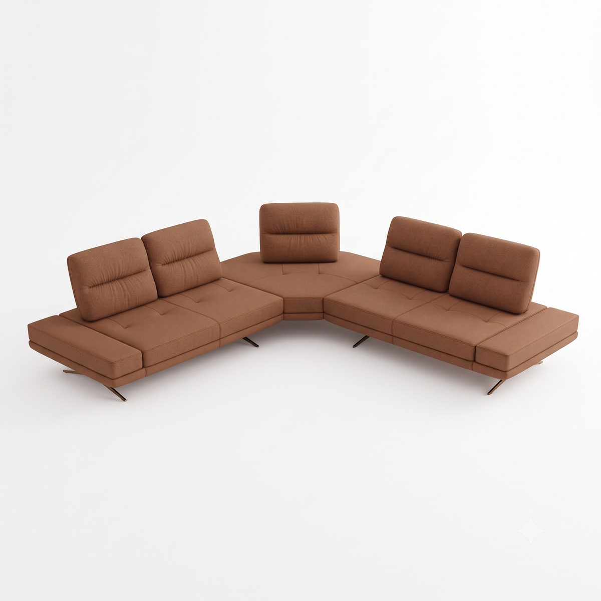 Versali Modular Corner Sofa - Carmel Beige