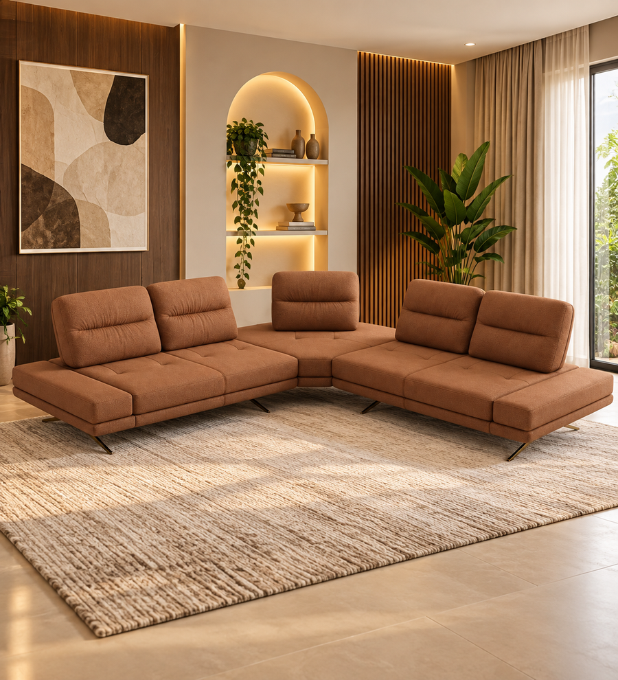 Versali Modular Corner Sofa - Carmel Beige