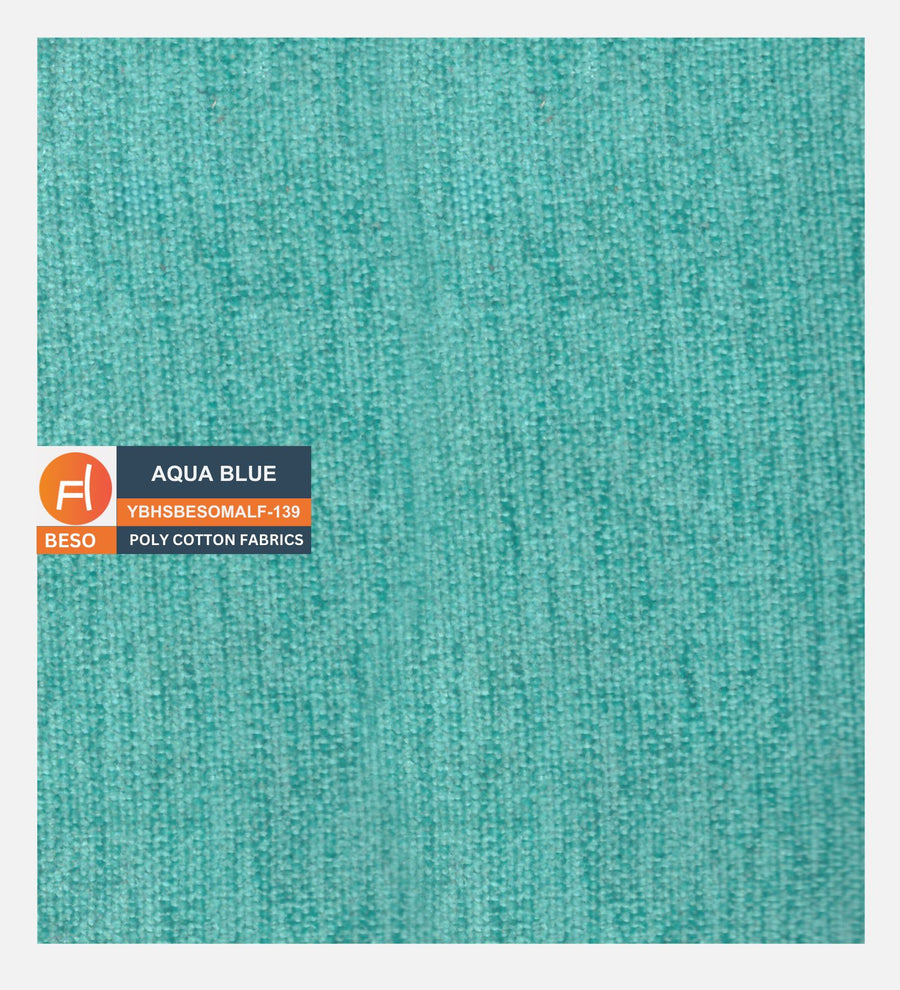 Zura 1 Seater Rotating Motorized Fabric Recliner - Aqua Blue - Product Fabric by Febonic Living