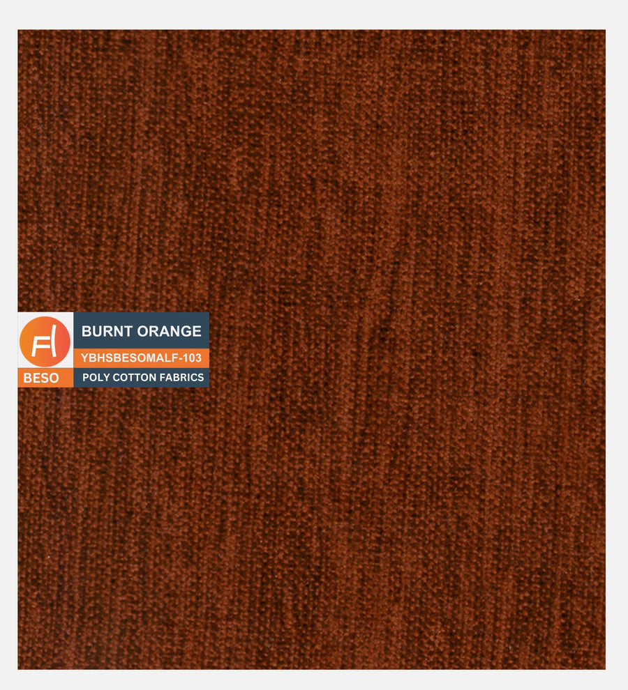 Zura 1 Seater Rotating Motorized Fabric Recliner - Burnt Orange - Product Fabric by Febonic Living